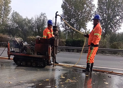 柳南高速公路下沉注浆加固